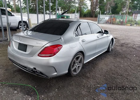 2017 Mercedes-Benz C 300 Sport 4Matic from USA, damaged, VIN WDDWF4KB9HR215131